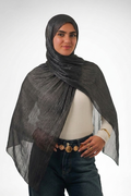 Black Organza Scarf